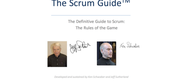 What does the scrum guide say? thumb